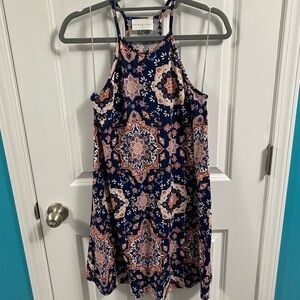 XS French Grey Melcy Brushed Knit Dress